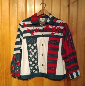 Amazing Vintage 1980's Sandy Starkman jacket